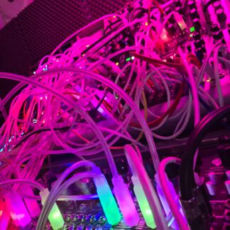 FluxNoise Lightning-Cable - 60cm - ROT-BLAU